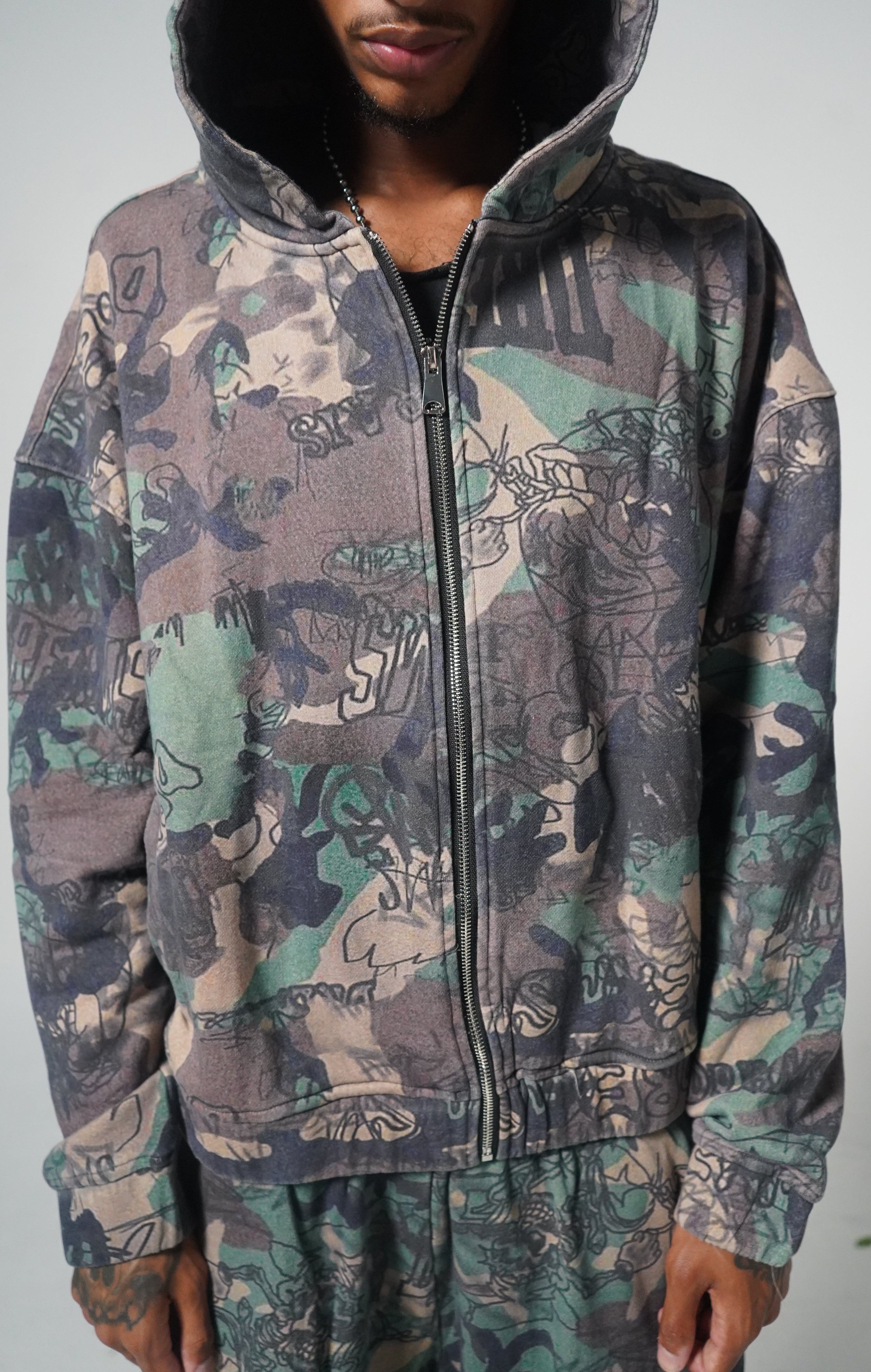 “Graffiti Camo” Hoodie